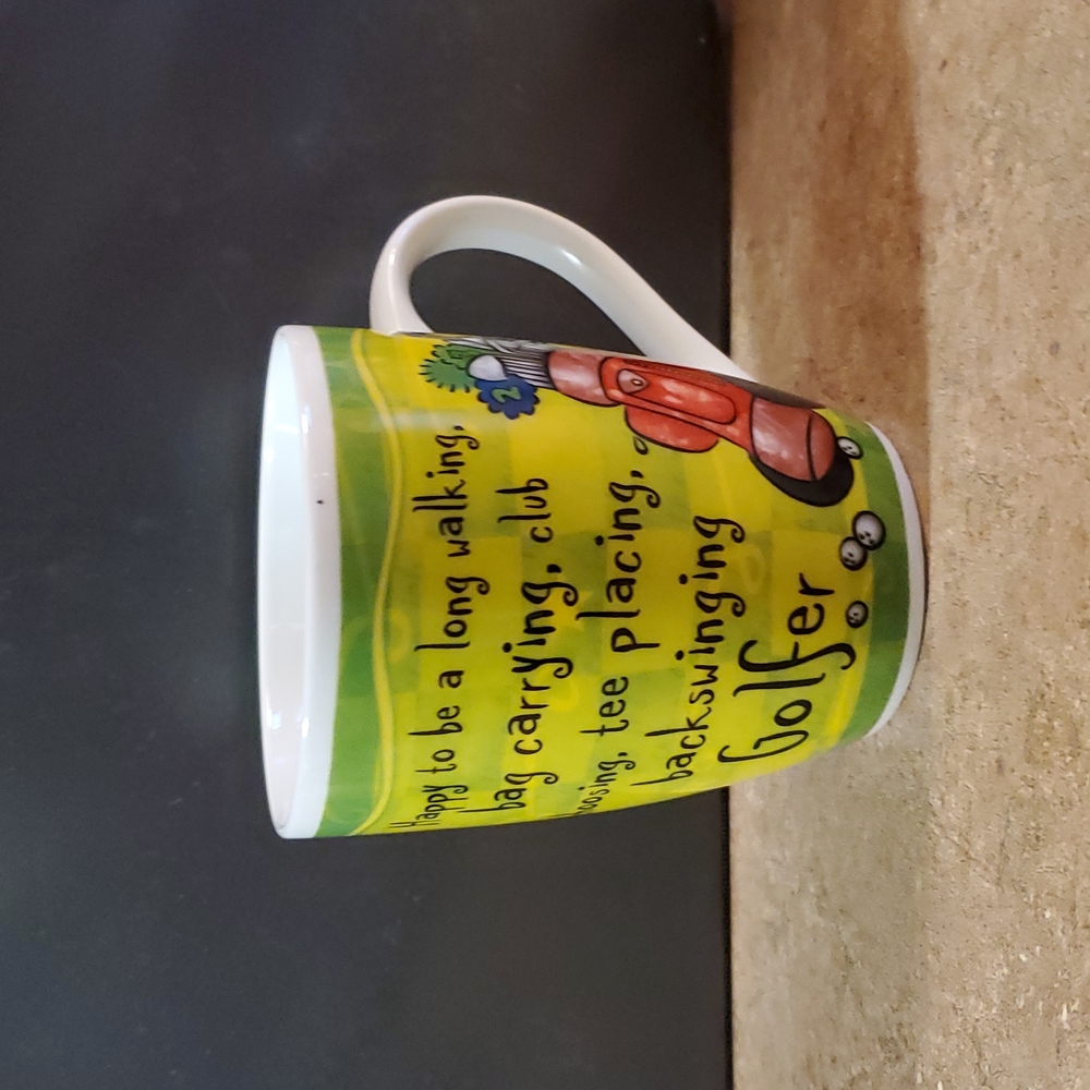 Golf coffee mug